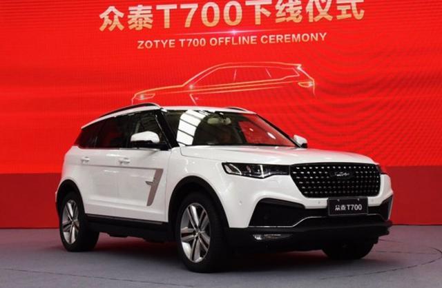 众泰T700有望4月上海车展亮相 随后5月上市