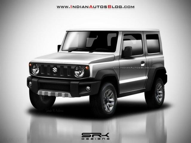 外形酷似奔驰G级 全新铃木吉姆尼效果图