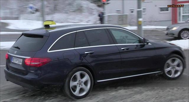 全新大灯造型 新款奔驰C级将于2018年初发布