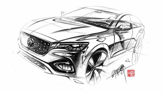 名爵X-motion量产版命名为“名爵HS”最快年内上市