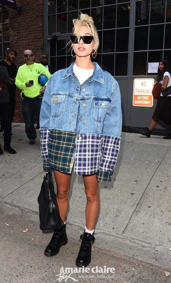 宋茜和baby告诉你 现在肩膀越宽越时髦