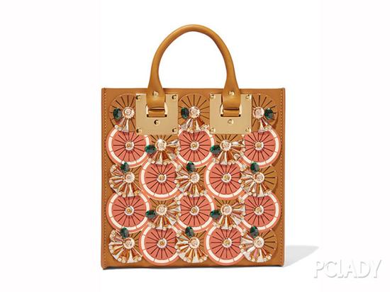SOPHIE HULME Albion 缀饰哑光皮革手提包 $3，323