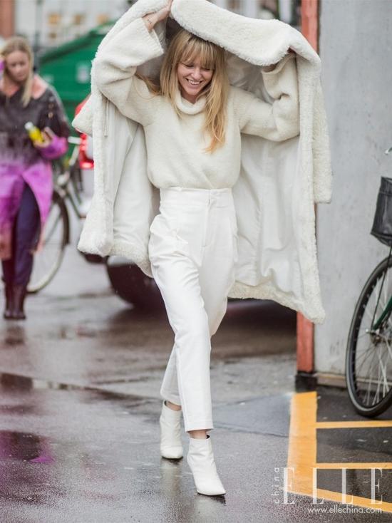 全白过春天 秒变高级感女神