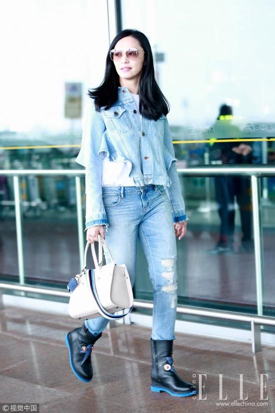 把牛仔穿时髦的快捷途径