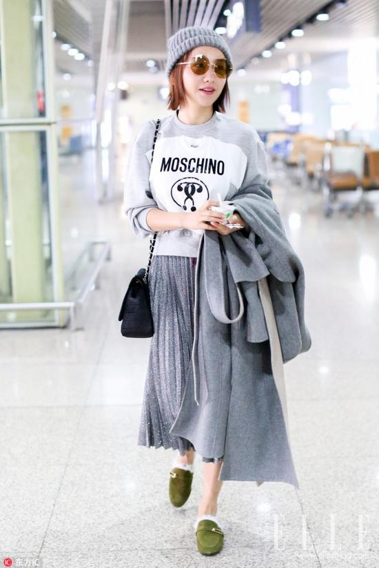 卫衣+裙子=一周7天美丽不重样