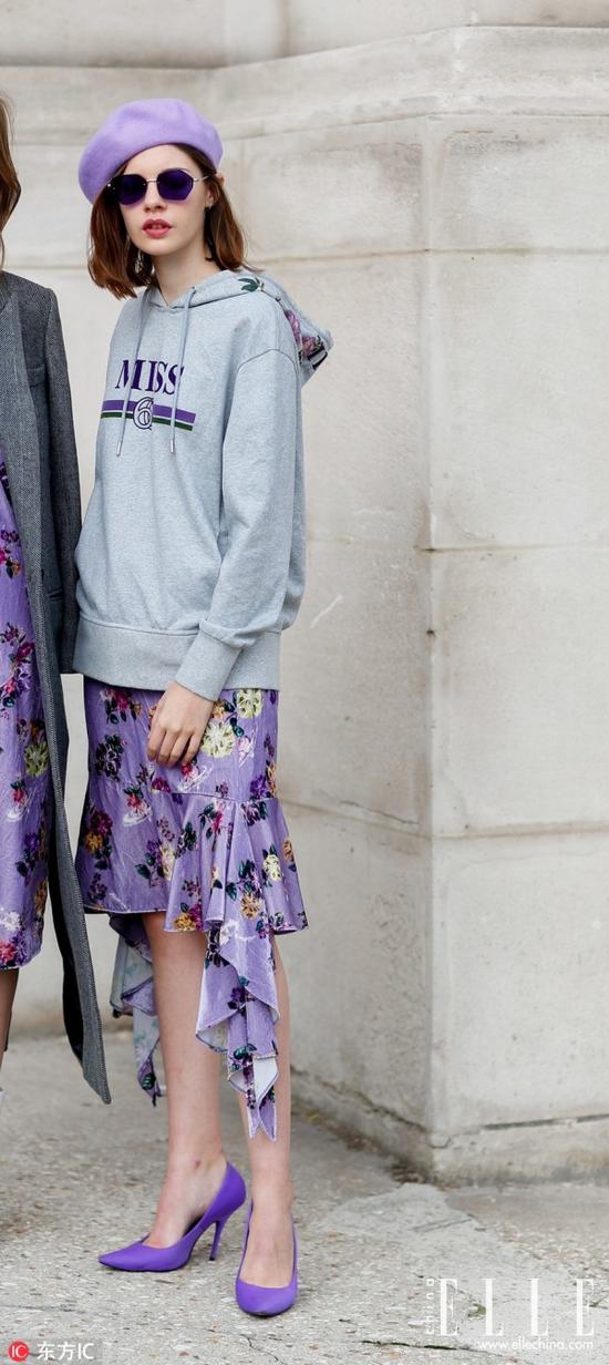 卫衣+裙子=一周7天美丽不重样