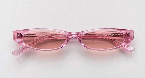 粉色太阳镜：$250