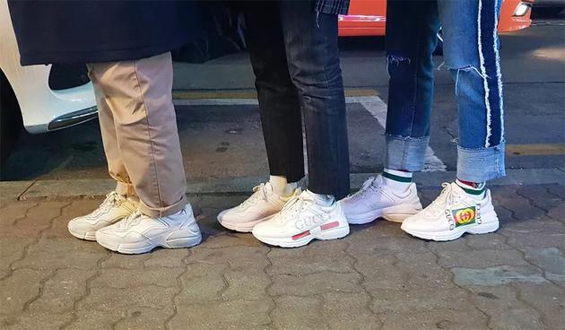 老爹鞋街拍