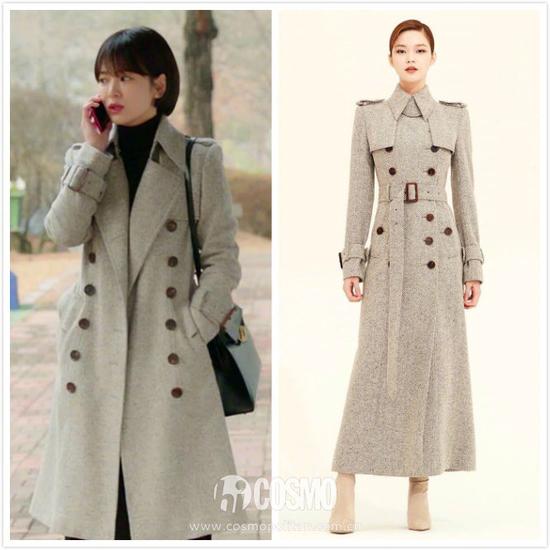 毛呢大衣来自韩国品牌Avouavou