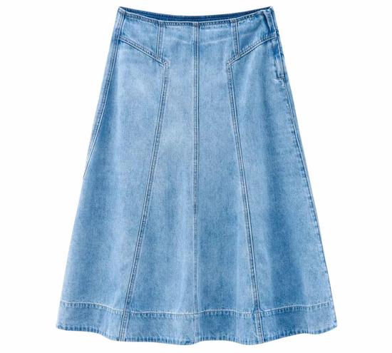 PeaceBird Women牛仔半裙