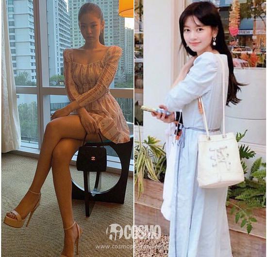 Jennie身着Brock Collection